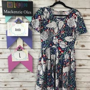 L LuLaRoe Amelia Dress